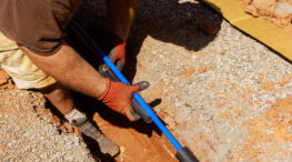 Pipe insulation.