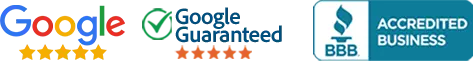 Google Guaranteed & BBB Badges