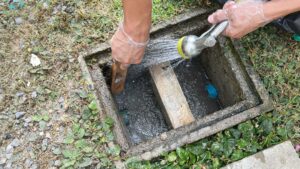 Grease trap cleaning tips to prevent kitchen backups.