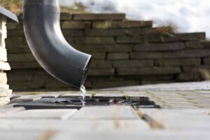 How to Keep Outdoor Drains Flowing in Winter.