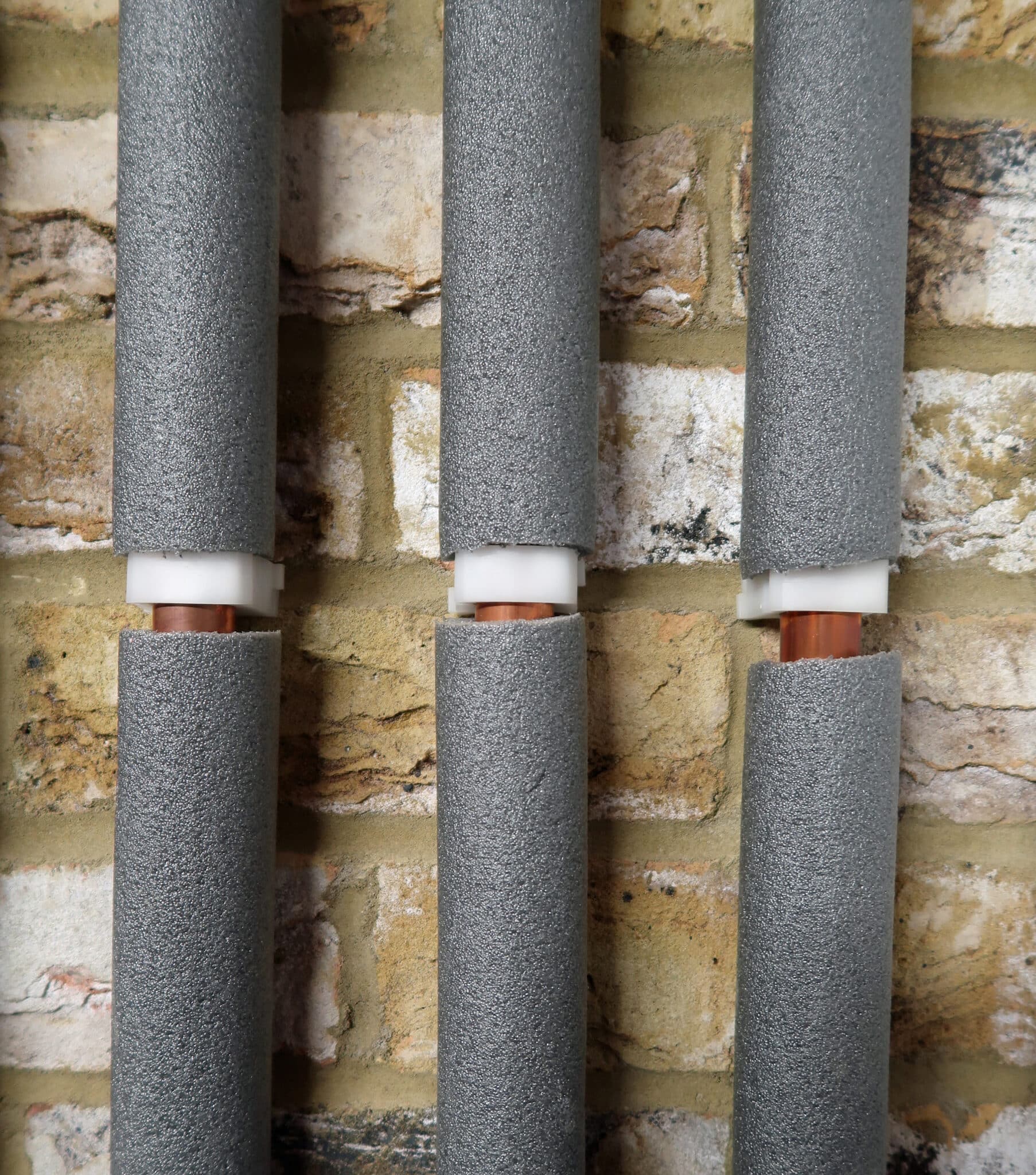 Insulation pipes, First Freeze Warning.