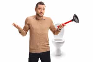 Why is my toilet bubbling.