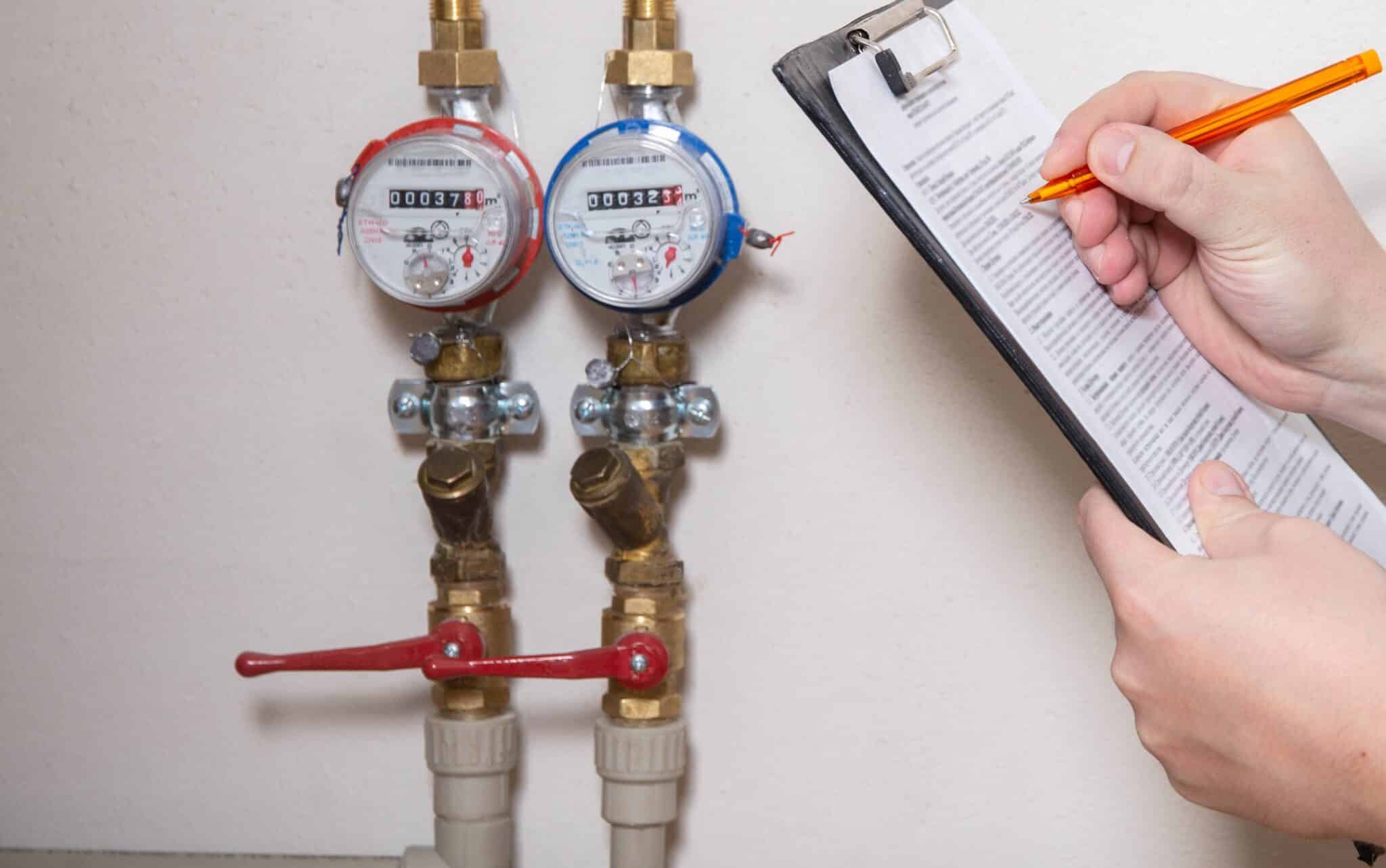 Water meters reading, Mystery Water Usage.