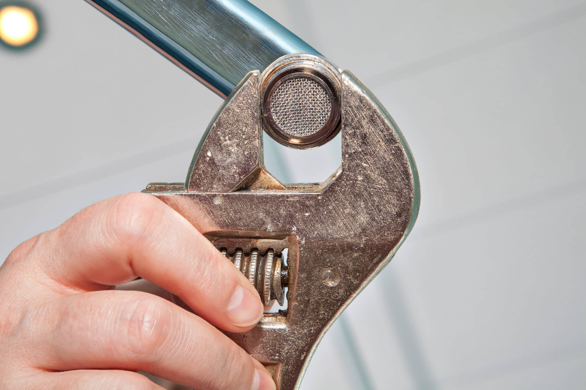 Installation tips, aerator flow restrictor.