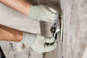 Mixing valve upgrade for stable temps.