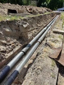 Common causes of underground pipe joint failures.