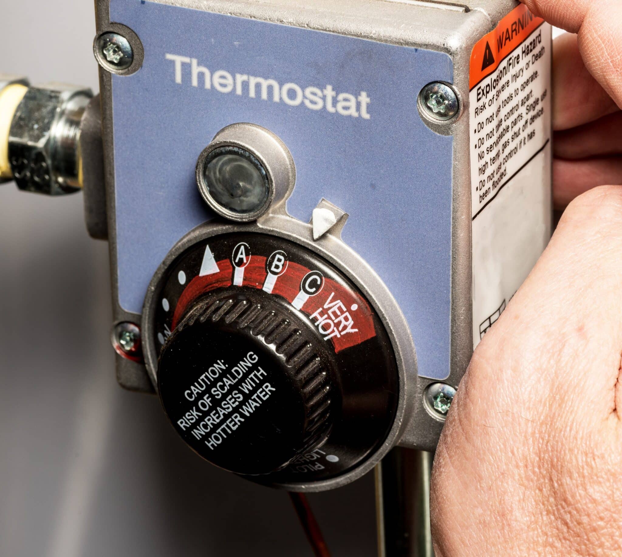 Thermostat water heater performance.
