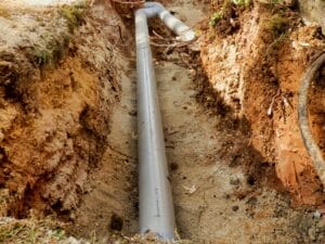 Drain slope correction that ends chronic puddling.