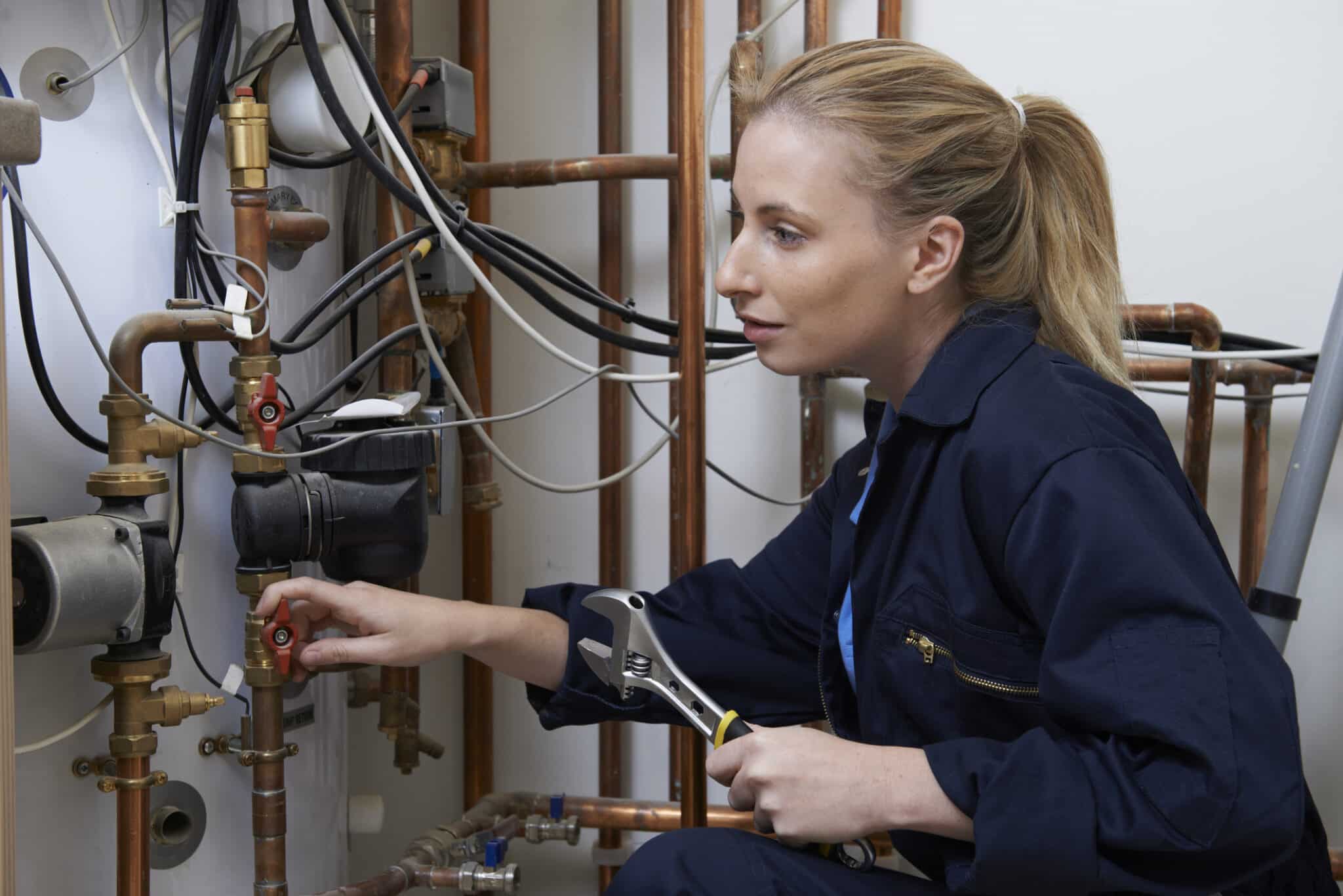 Female plumber balancing valves to control, recirc line balancing.