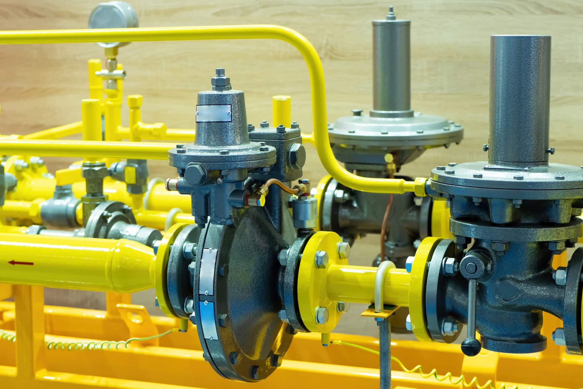 Gas regulators, gas line sizing.