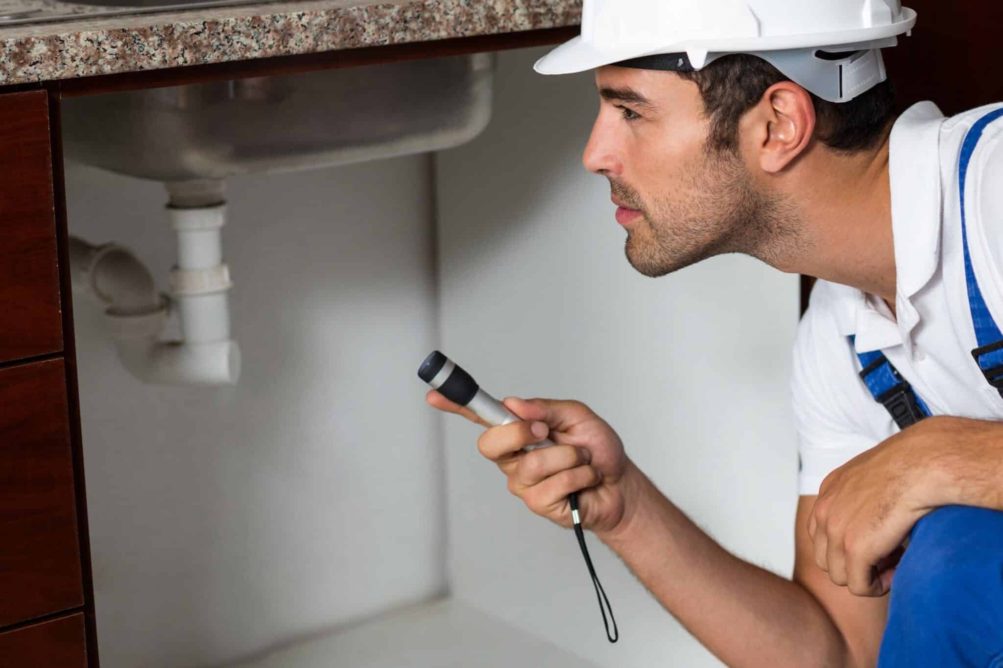 Inspect under the sink, faucet cartridge swap.