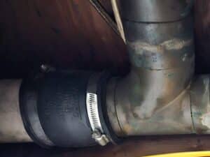Pipe vibration pads that silence rattles behind walls.