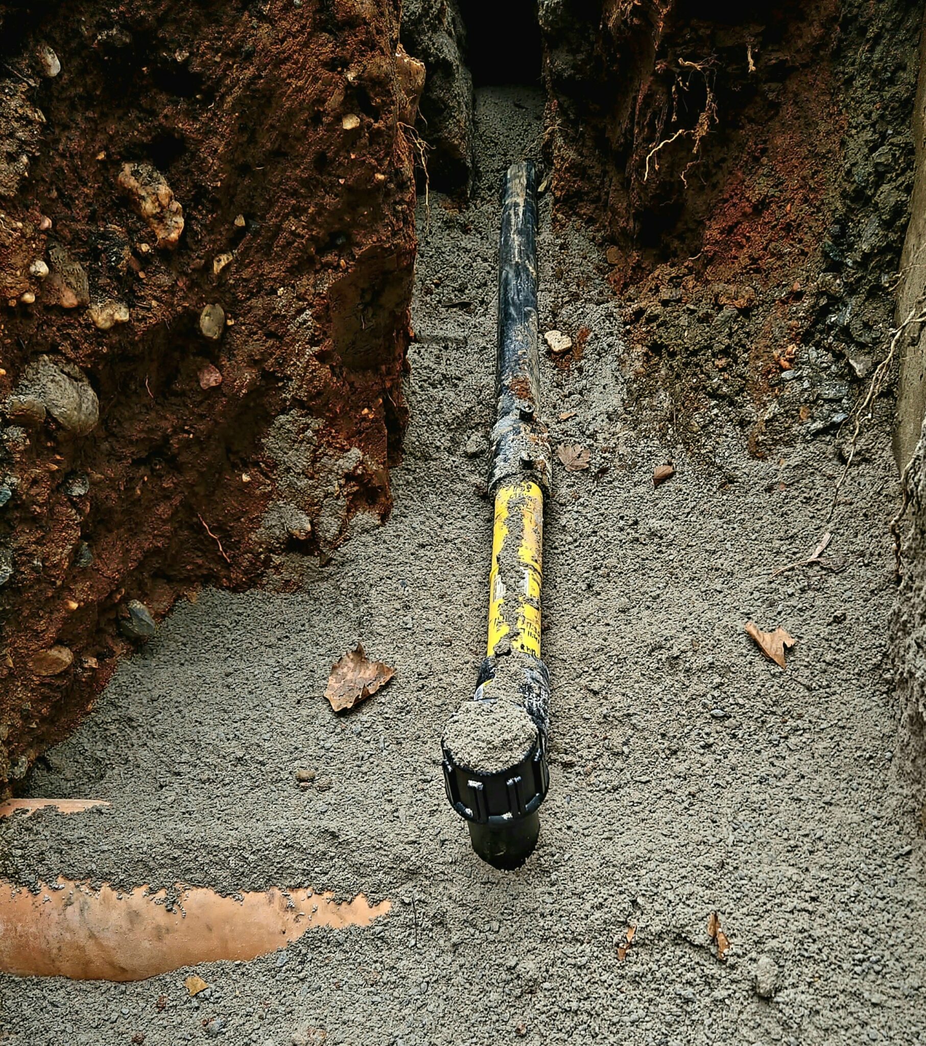 Gas line pipe, cross bore safety.