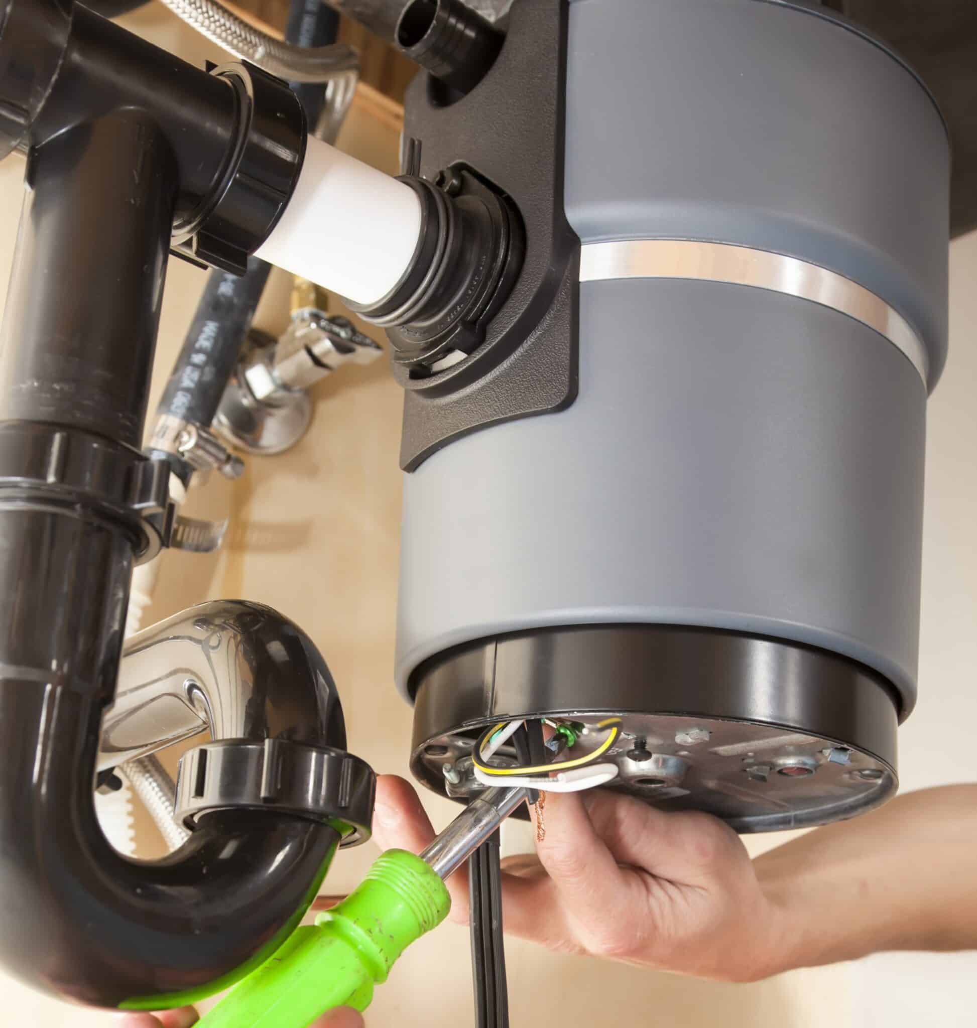Wiring, garbage disposal upgrade.